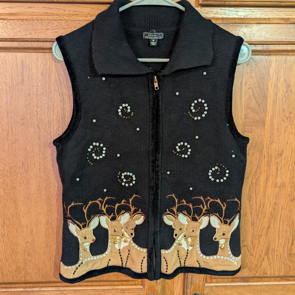 Ugly Christmas SWEATER  Knit Vest